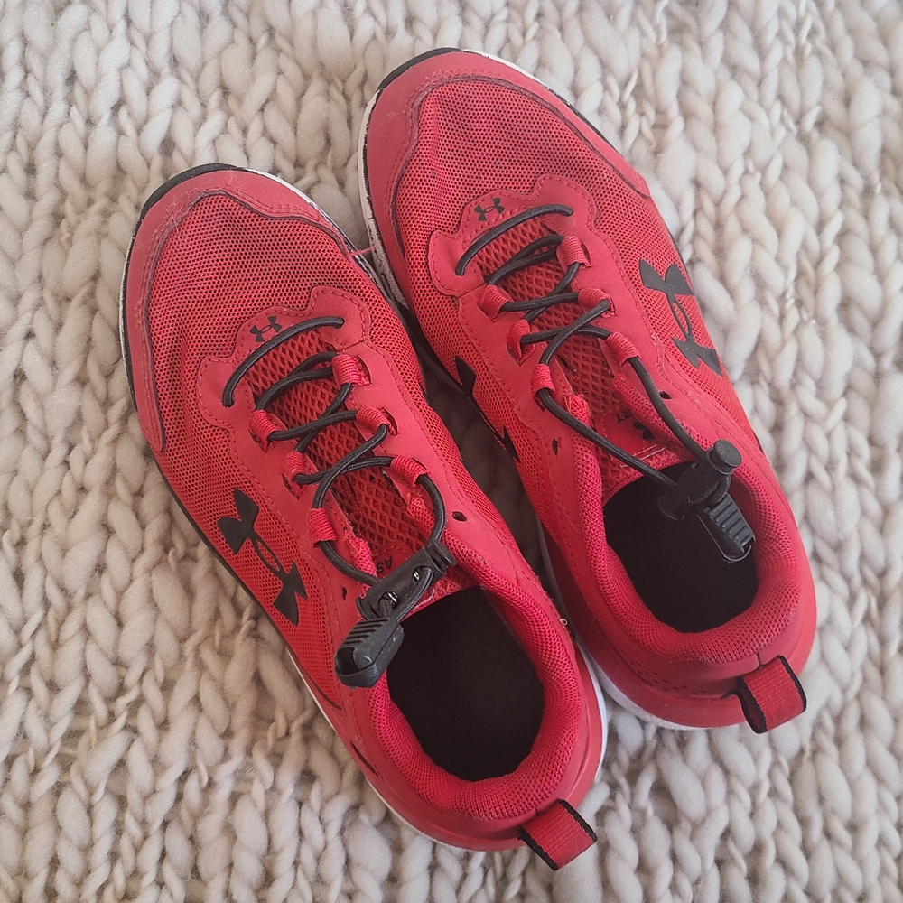 Under Armour Red Sneakers Athletic Style